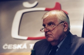 &Scaron;&eacute;fredaktor sportu Česk&eacute; televize Otakar Čern&yacute;.