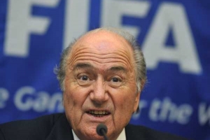 Sepp Blatter, prezident Mezin&aacute;rodn&iacute; fotbalov&eacute; federace FIFA.