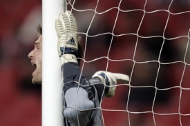 G&oacute;lman fotbalistů Norimberku Jarom&iacute;r Blažek.