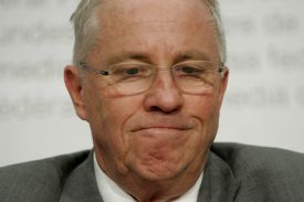 Christoph Blocher reaguje na parlamentní volbu