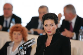 Projev Jany Bobošíkové