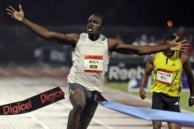 Jamajský sprinter Usain Bolt. Jamajský sprinter Usain Bolt.