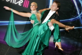 Jaromír Bosák s Evou Krejčířovou v soutěži StarDance III.