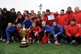 Fotbalisté Brna zvítězili v zimní Tipsport lize.