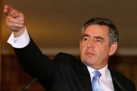 Britský premiér Gordon Brown