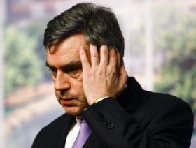 Britský premiér Gordon Brown.