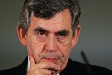 Britský premiér Gordon Brown.