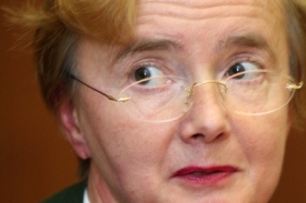 Předsedkyně soudu Iva Brožová.