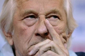 Trenér české fotbalové reprezentace Karel Brückner.
