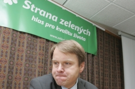 Martin Bursík na jednání Strany zelených