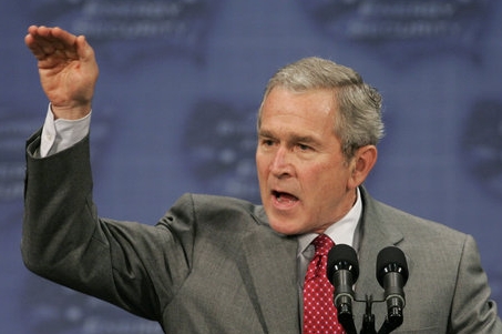 Ilustrační foto - americký prezident George Bush