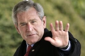 Americký prezident George Bush.
