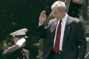 Americký prezident George Bush.