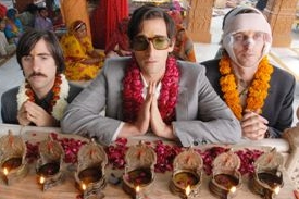 Tři bratři: Jason Schwartzman, Adrien Brody, Owen Wilson.