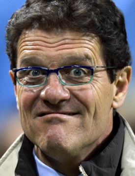 Nov&yacute; kouč fotbalistů Anglie - Ital Fabio Capello.