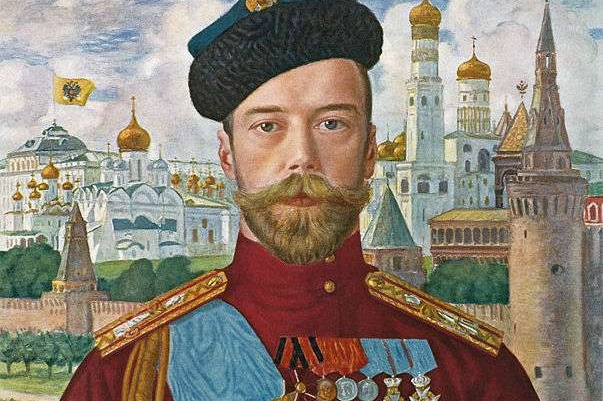 Mikuláš II. od malíře Borise Kustoděva. Mikuláš II. od malíře Borise Kustoděva.