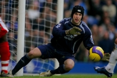 Petr Čech v akci