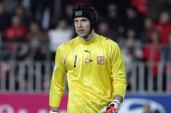 Brank&aacute;ř česk&eacute;ho t&yacute;mu Petr Čech