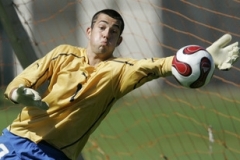 Brankář Radek Petr