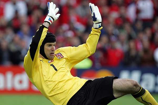 Fotbalový brankář Petr Čech.