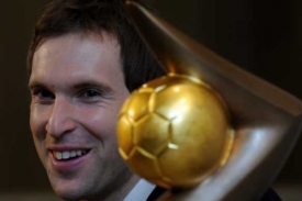 Petr Čech, g&oacute;lman fotbalistů Chelsea.