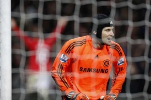 Gólman fotbalistů Chelsea Petr Čech.
