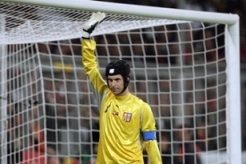 Fotbalový gólman Petr Čech.