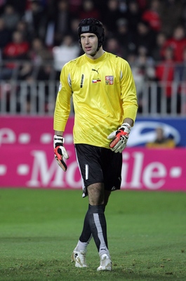 Fotbalový gólman Petr Čech.