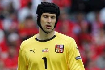 Petr Čech na Euru. 
