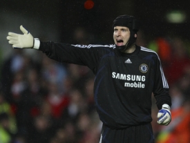 Brank&aacute;ř lond&yacute;nsk&eacute; Chelsea Petr Čech.