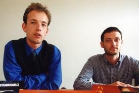 Ondřej Tomek (vlevo) a Oldřich Bajer.