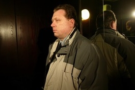 Bývalý policista Tomáš Čermák před obvodním soudem v Praze.