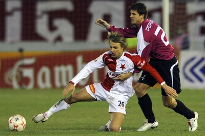 Slávista Jaroslav Černý rozhodl brankou v závěru o tříbodovém zisku. 