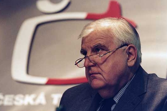 Šéf sportovní redakce v České televizi Otakar Černý.