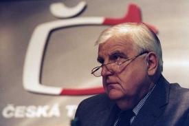 &Scaron;&eacute;f sportu v Česk&eacute; televizi Otakar Čern&yacute;.