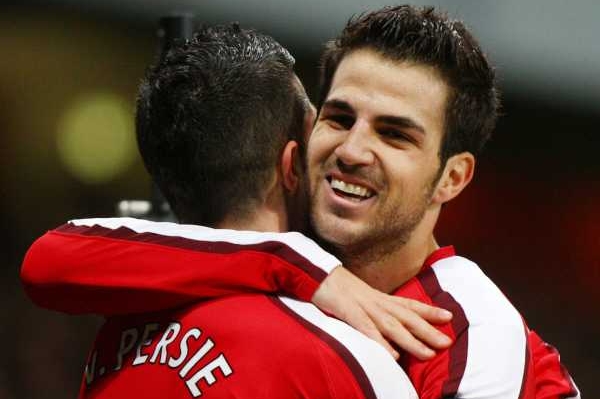 Kapitán fotbalistů Arsenalu Cesc Fábregas.