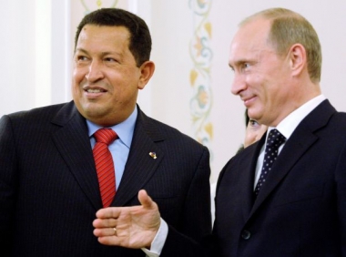 Osa Venezuela-Rusko. Chávez a Putin.