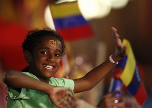 Tato Venezuelanka možná oslaví třicítku a Chávez bude stále prezident.