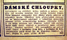 Vánoce 1948. Jak odstranit chloupky?