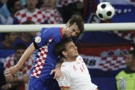 Chorvat Hrvoje Vejič (vlevo) a Pol&aacute;k Lobodziňski.