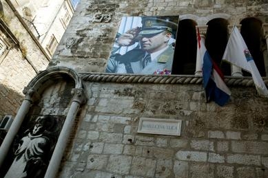 chorvatsko split diokleciánův palác gotovina
