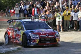 Sébastien Loeb dojel do cíle s více než tříminutovým náskokem.