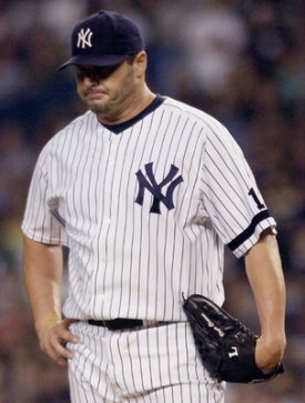 Baseballista Roger Clemens.