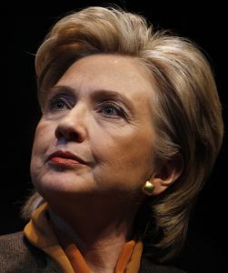 Prezidentská kandidátka Hillary Clintonová