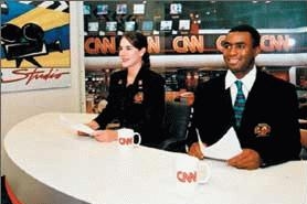 Ilustrační foto - studio americké zpravodajské stanice CNN