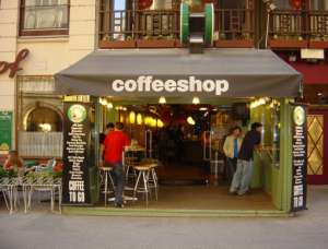Kavárna řetězce Coffeeshop Company ve Vídni