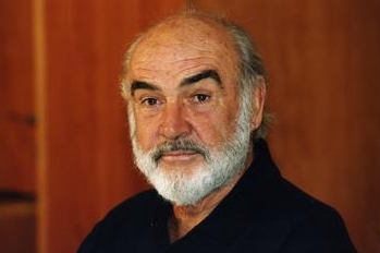 Sir Sean Connery, hollywoodský herec a skotský patriot.