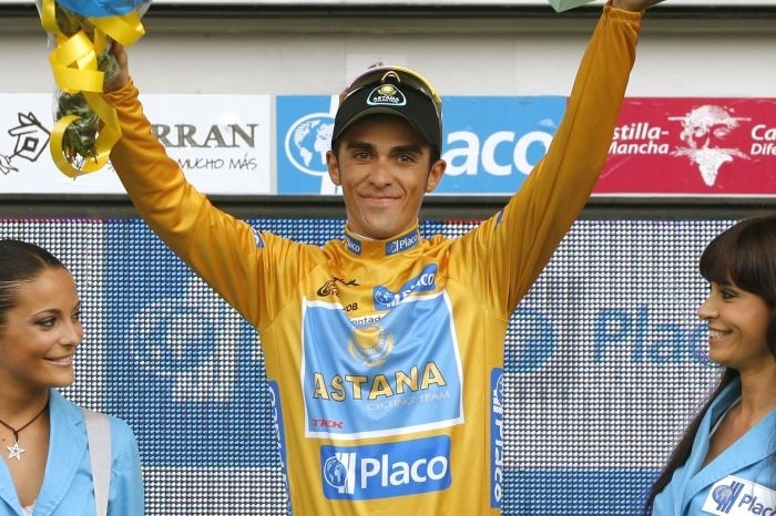Španělský cyklista Alberto Contador.