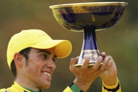 Vítěz posledního ročníku Tour de France Alberto Contador.