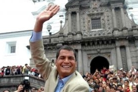 Ekvádorský prezident Rafael Correa
